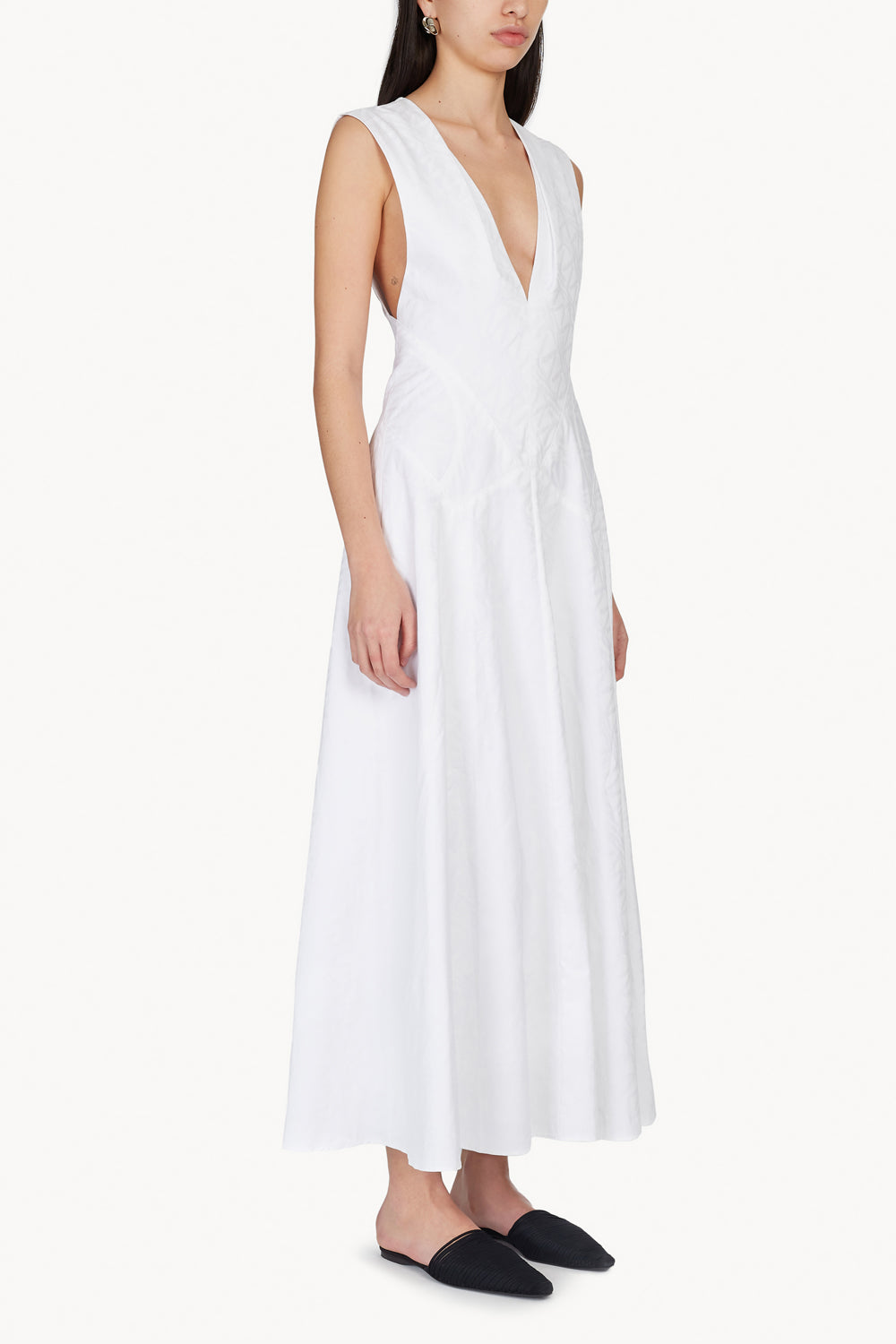 Anisa Dress White