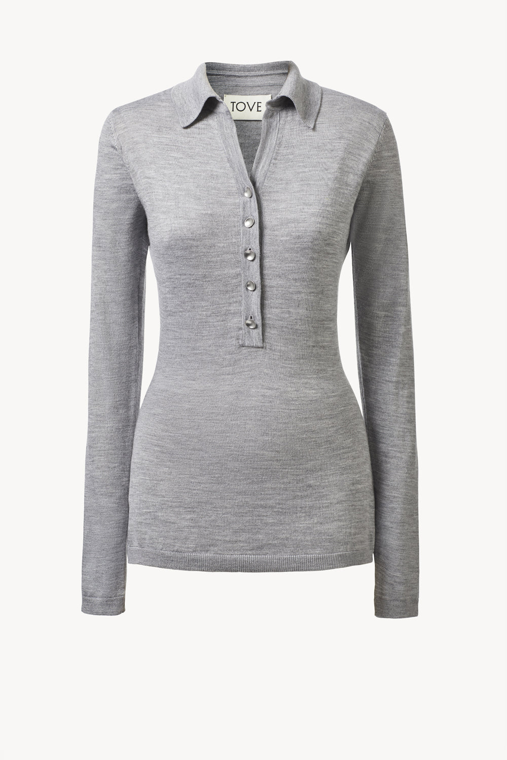 Austine Knit Top Grey