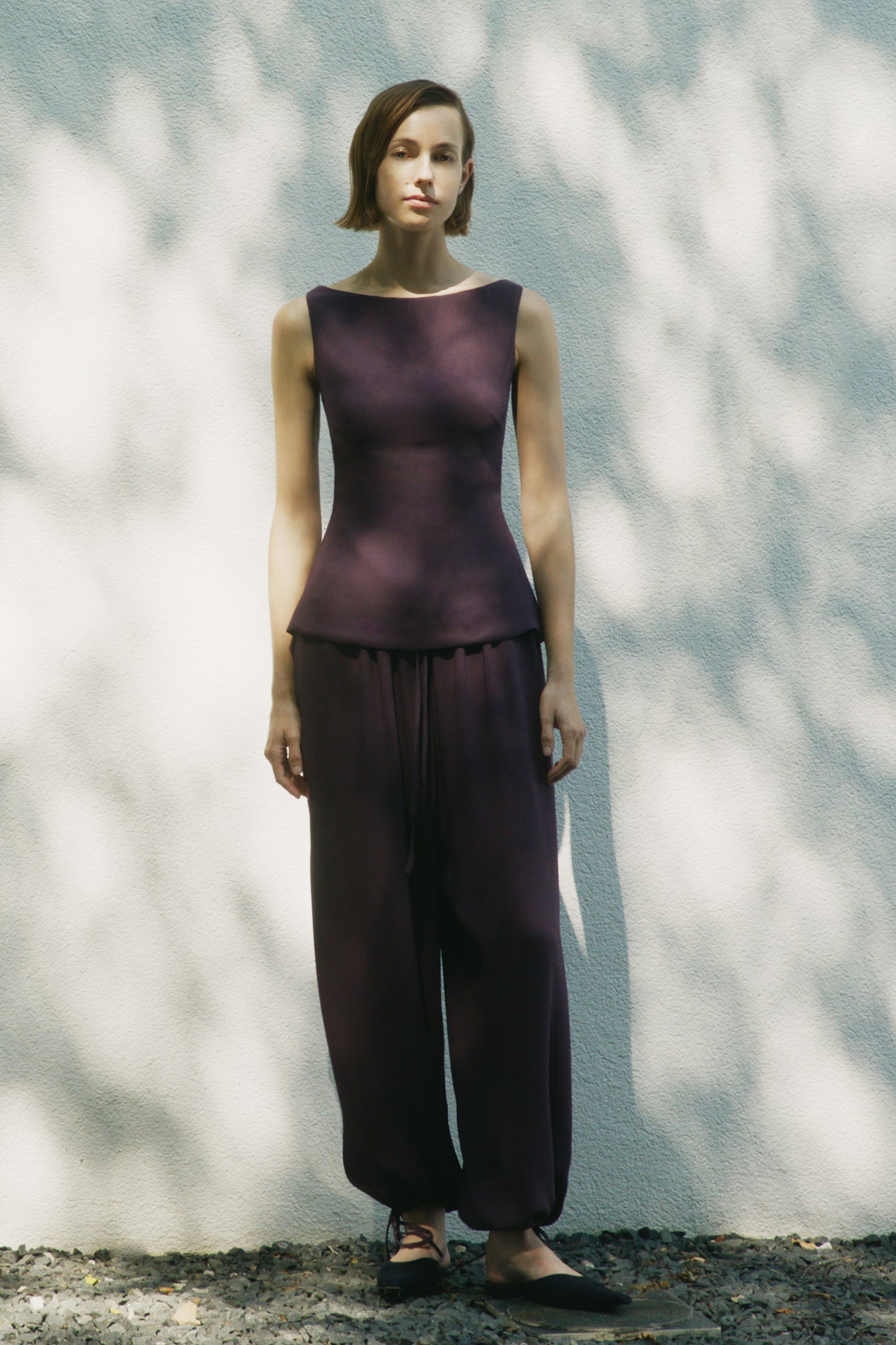 Estelia Trouser Deep Damson