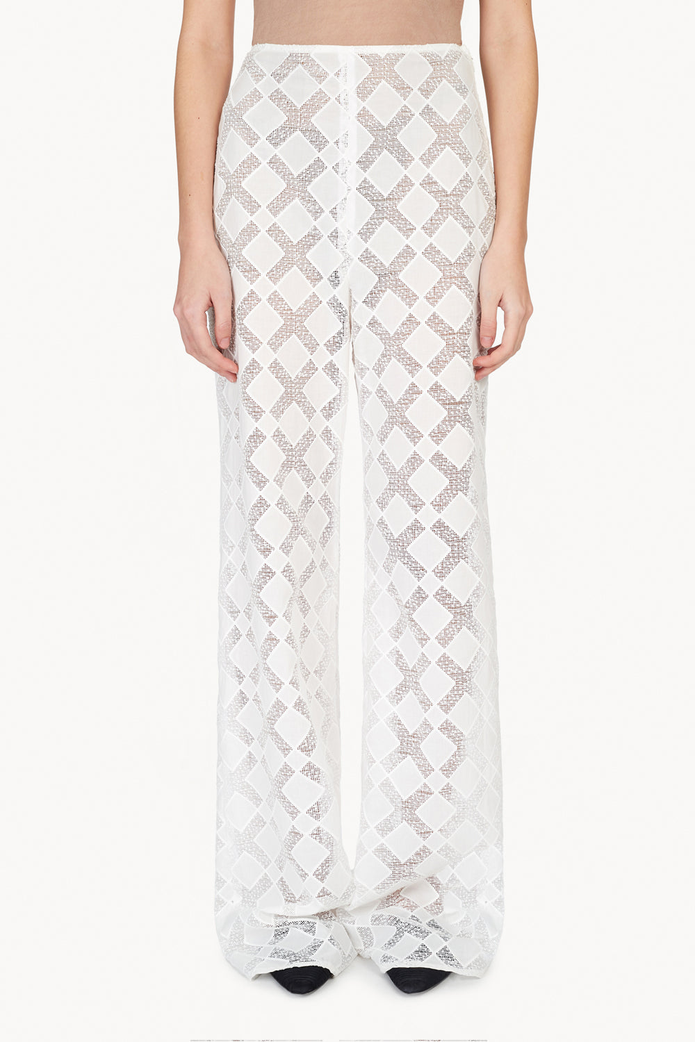 Kaia Trouser White