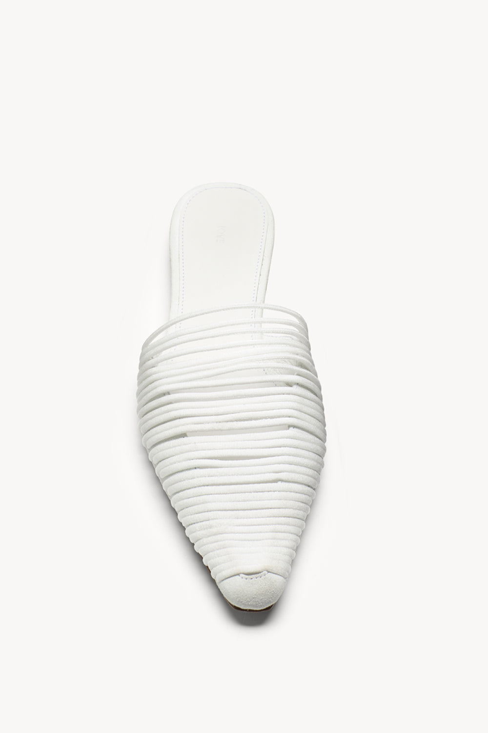 Kenly Flat Mule White