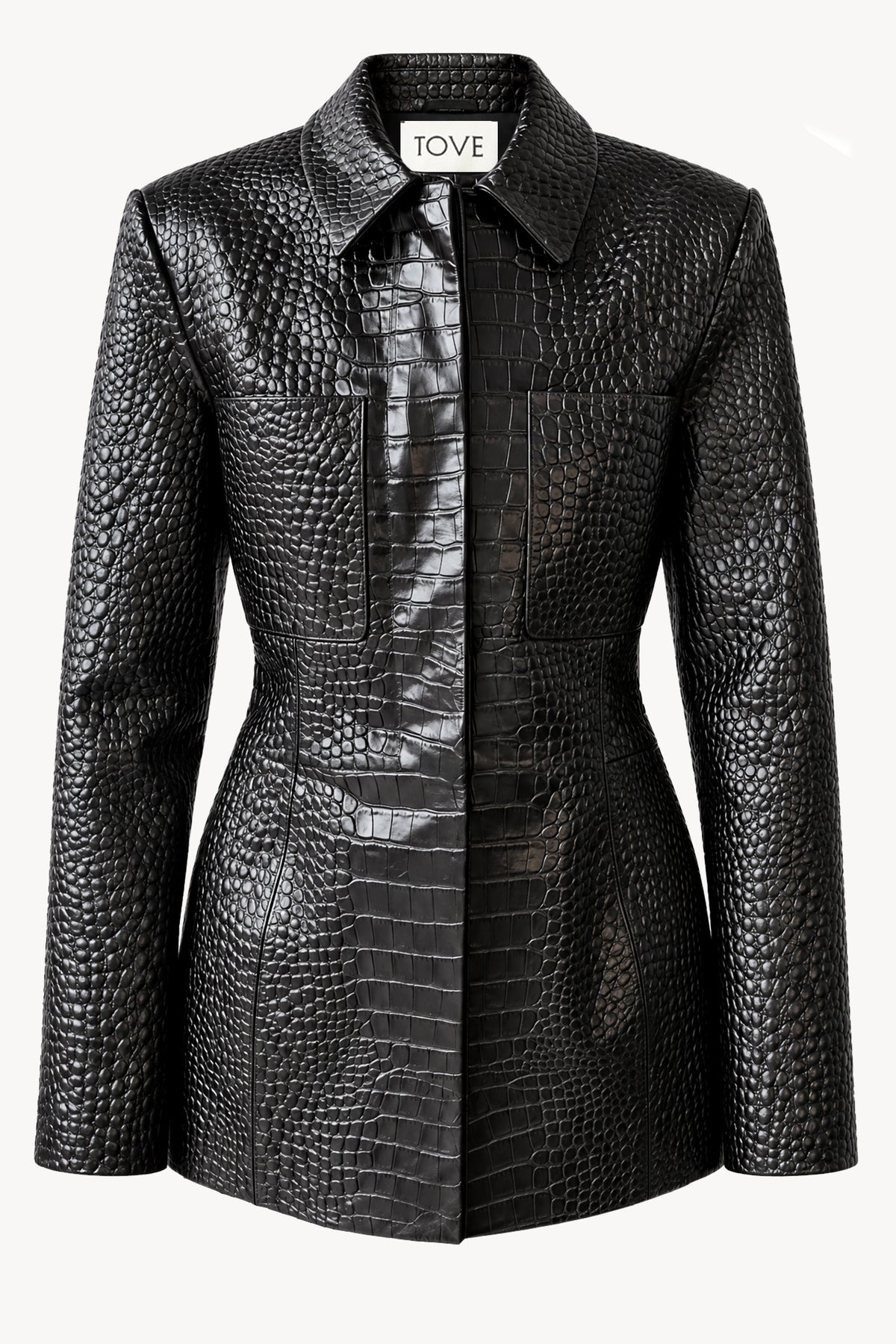 Larue Leather Jacket Bitter Chocolate