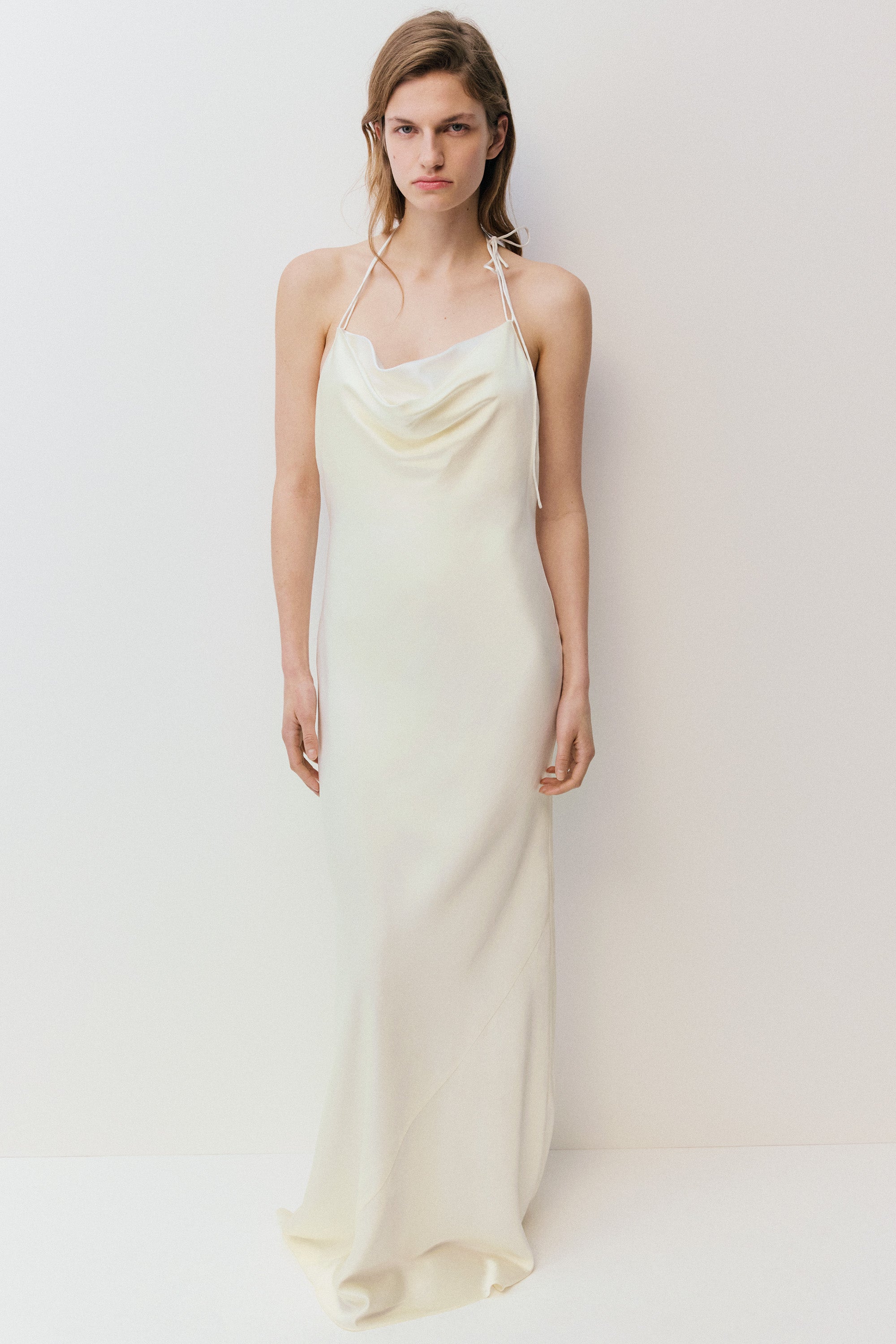 Leib Dress Cream/White – TOVE Studio