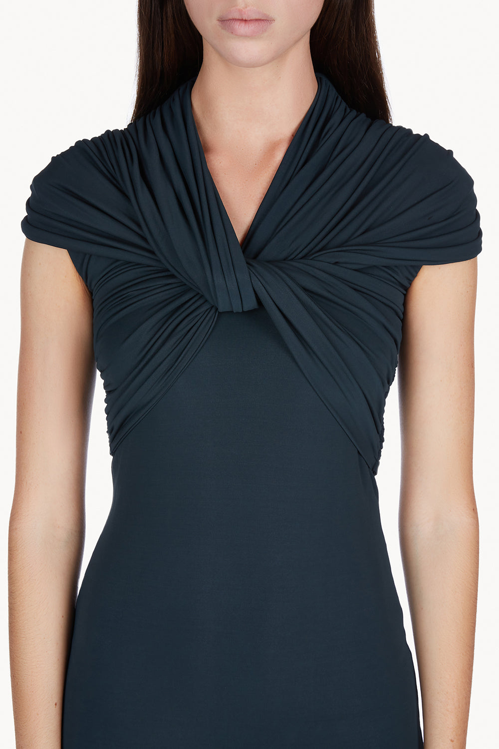 Lorna Dress Dark Green