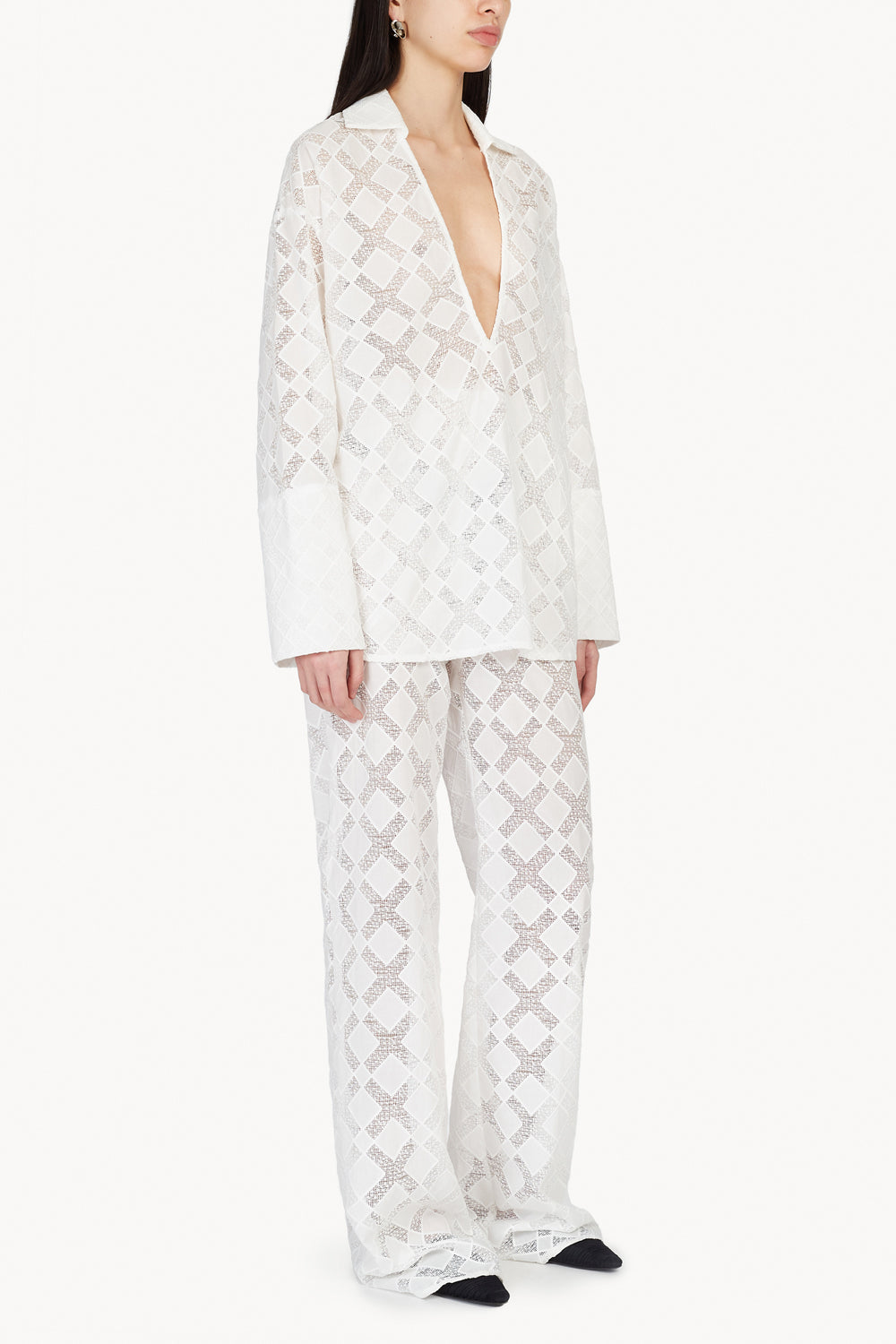 Kaia Trouser White