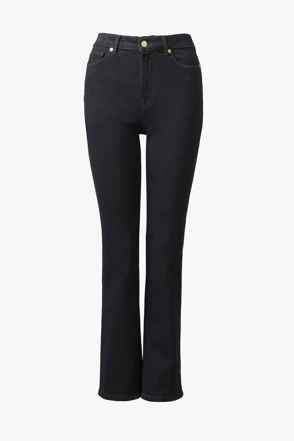 Marlo Straight Leg Jean Black Length 32"