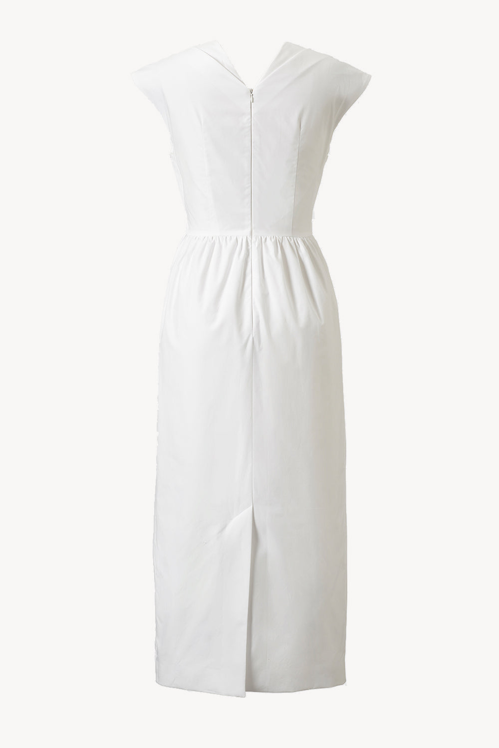 Nina Dress Organic Cotton White