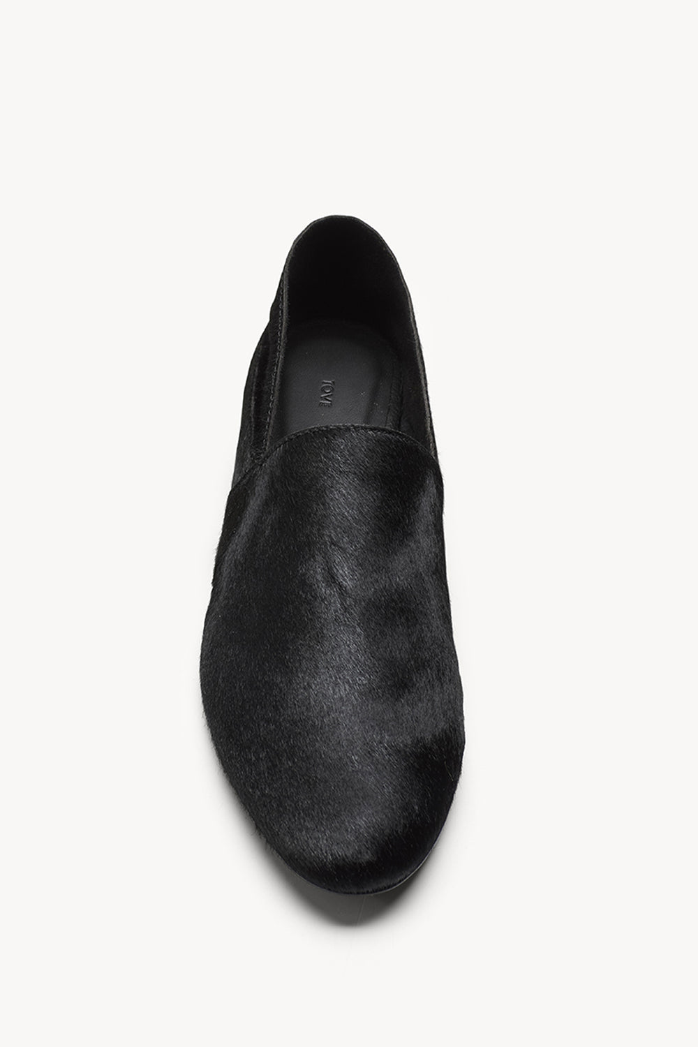 Pascale Slipper Ponyskin Black