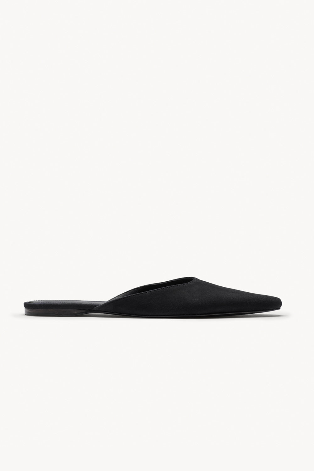 Pheby Flat Mule Black