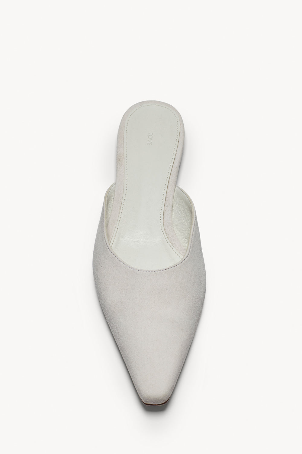 Pheby Flat Mule White