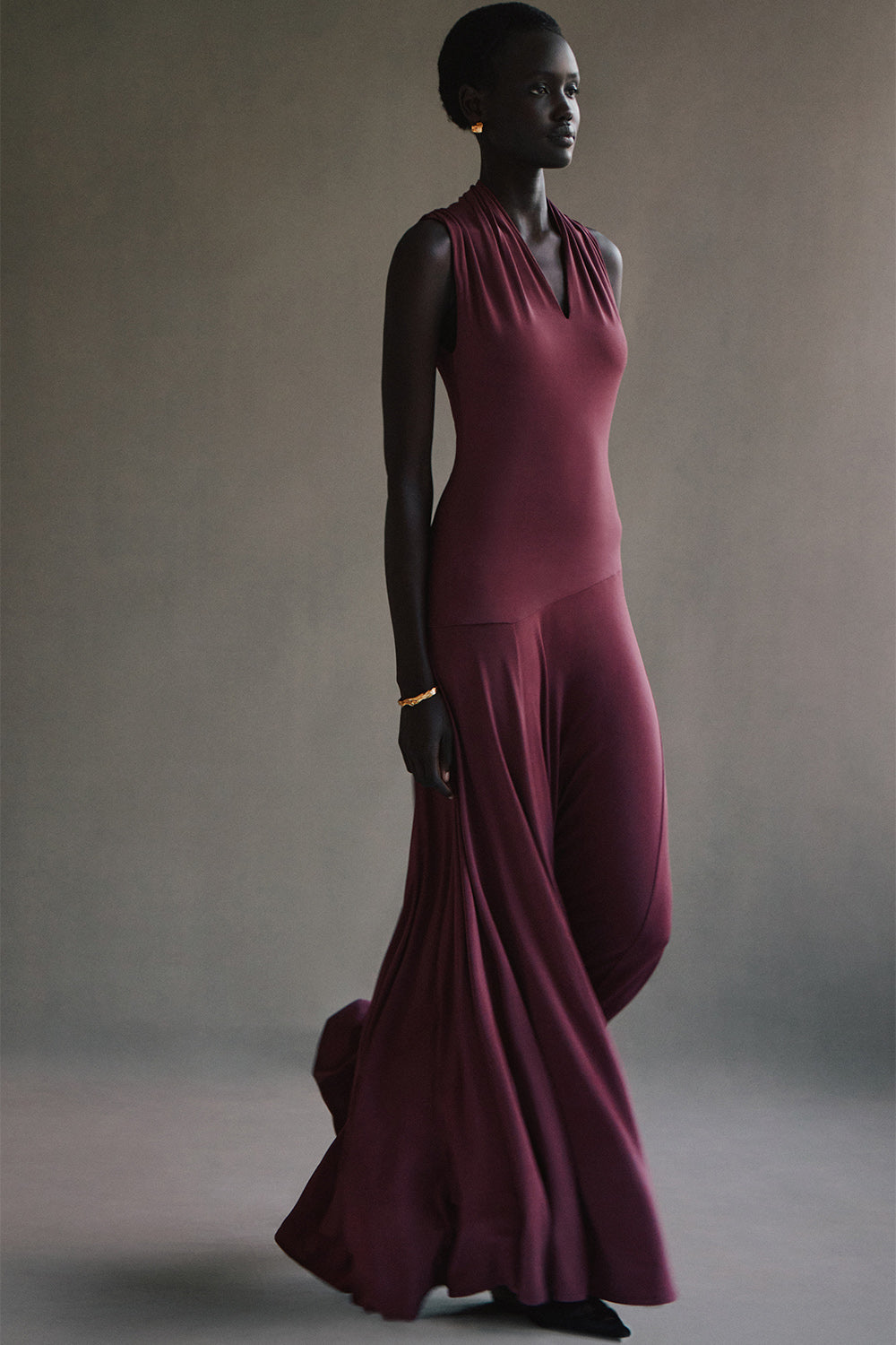 Vina Dress Damson