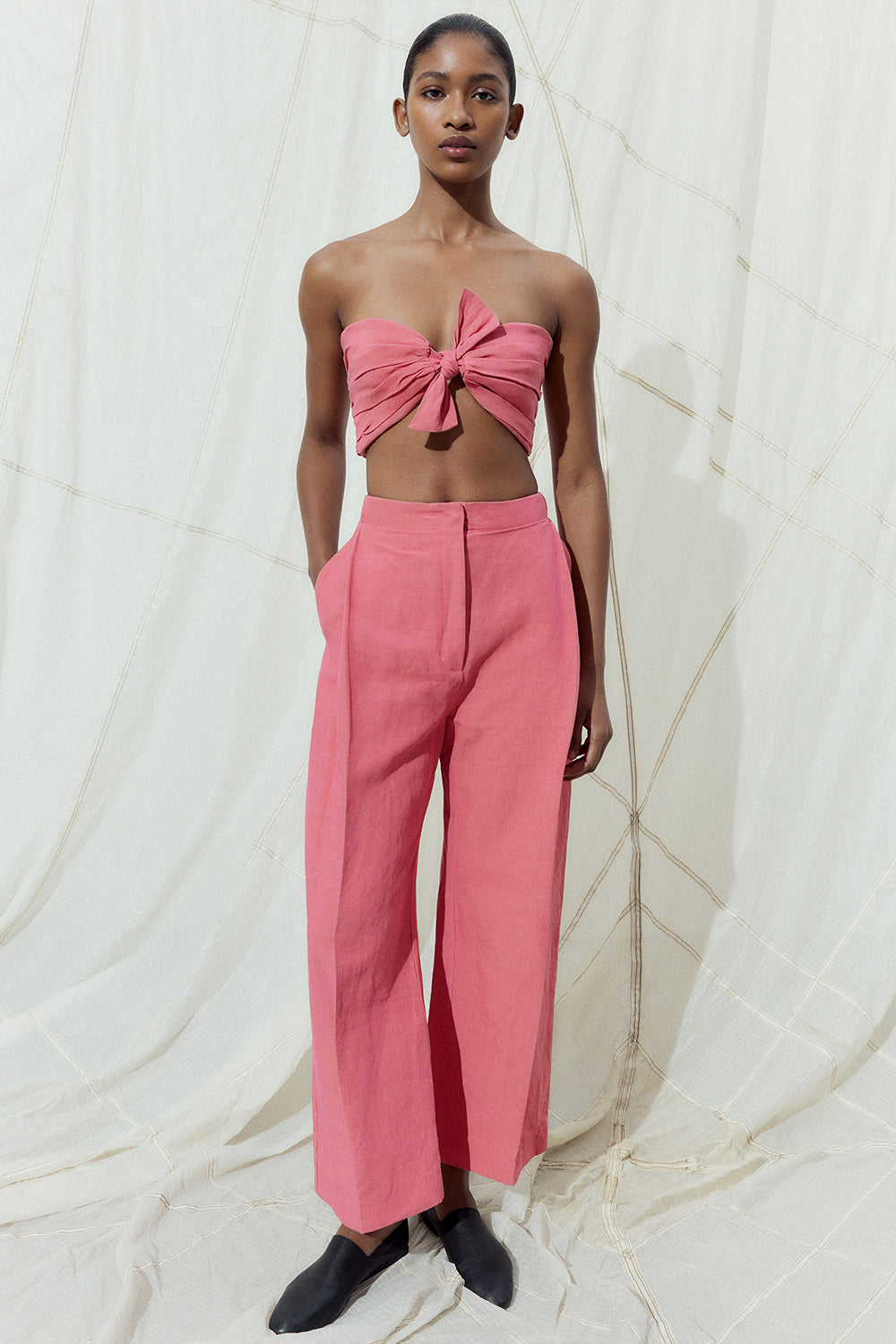 Santu Trouser Dusty Cherry