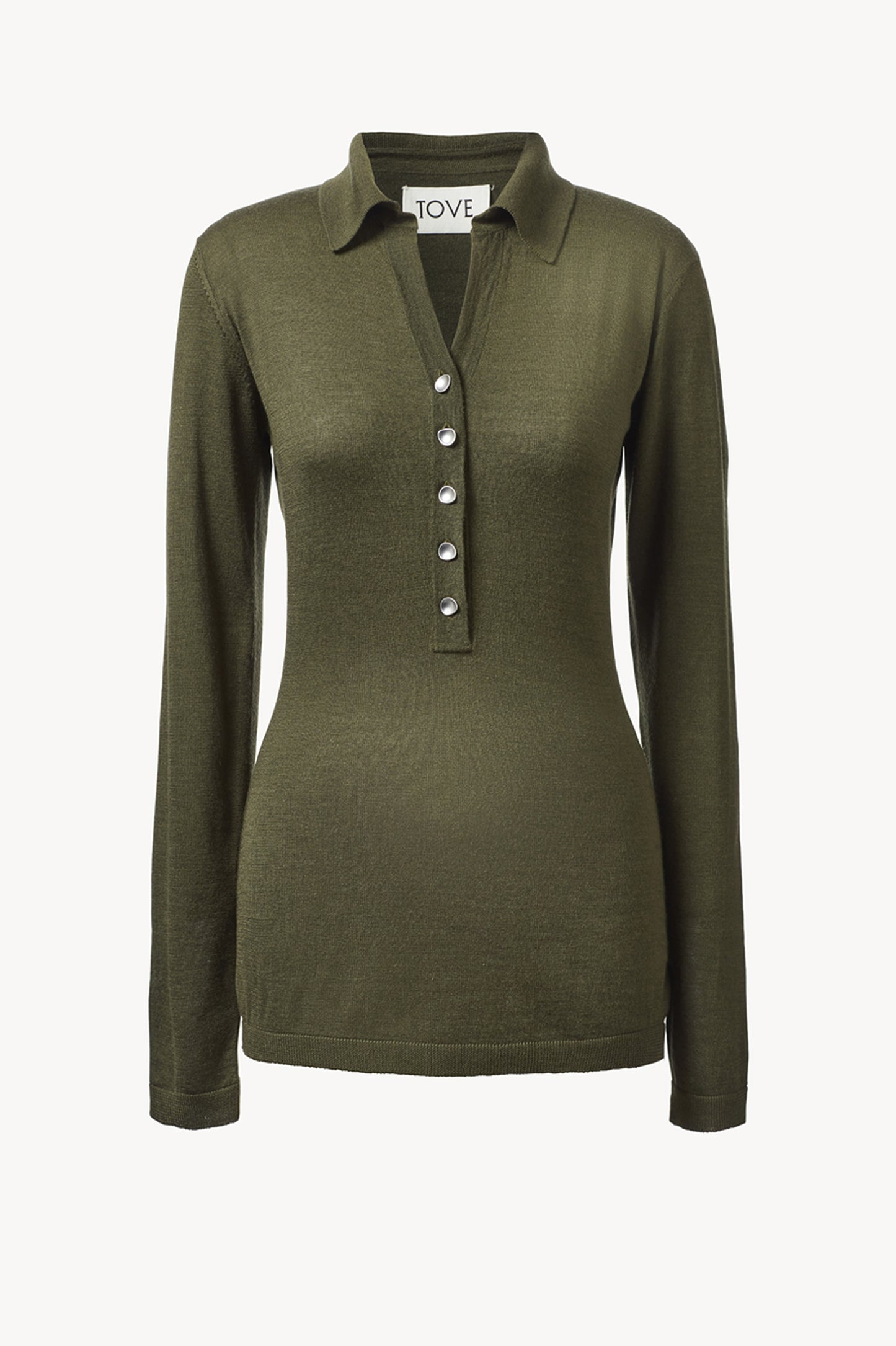 Austine Knit Top Moss Green