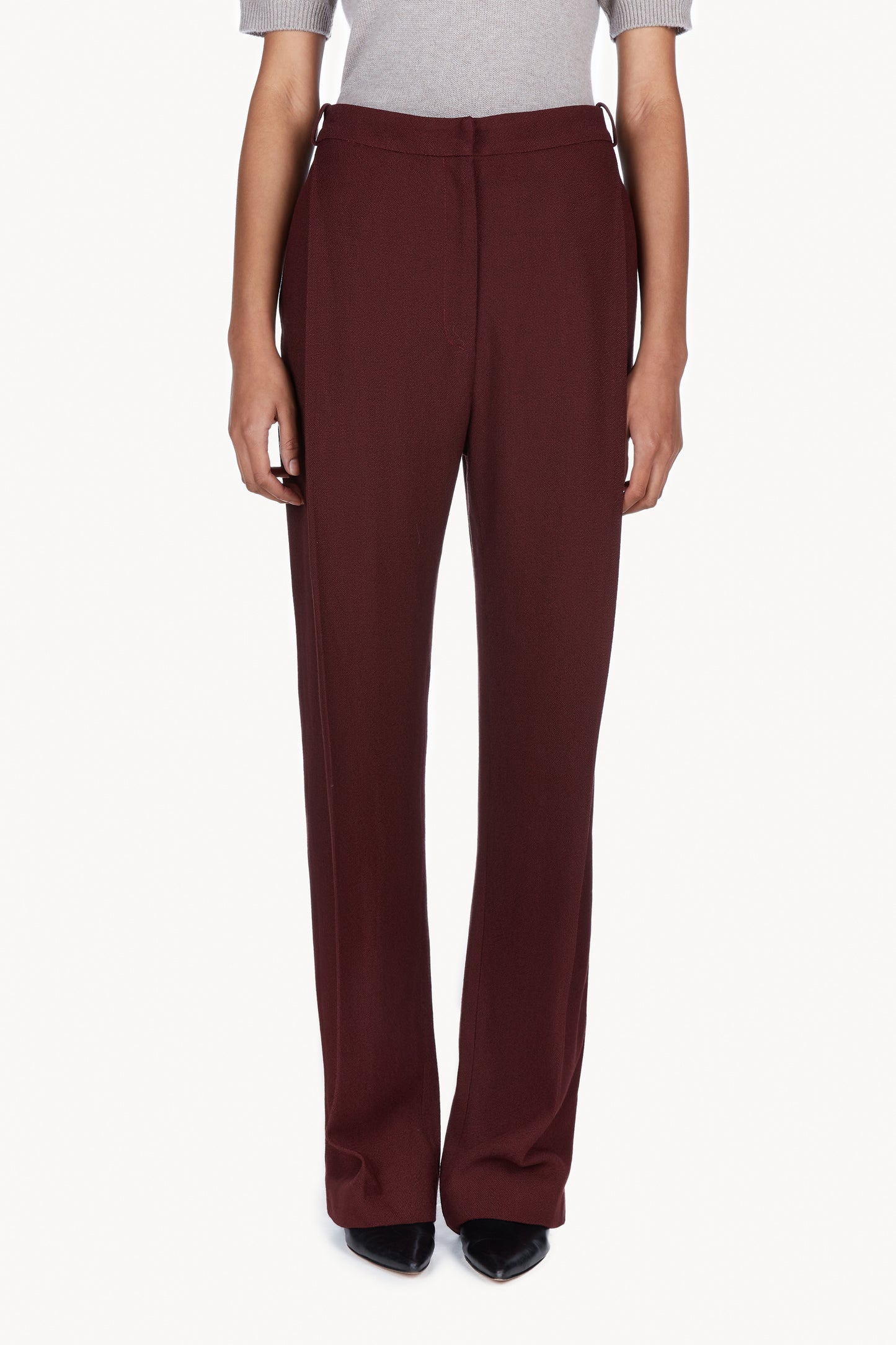 Gabrielle Trouser Burgundy