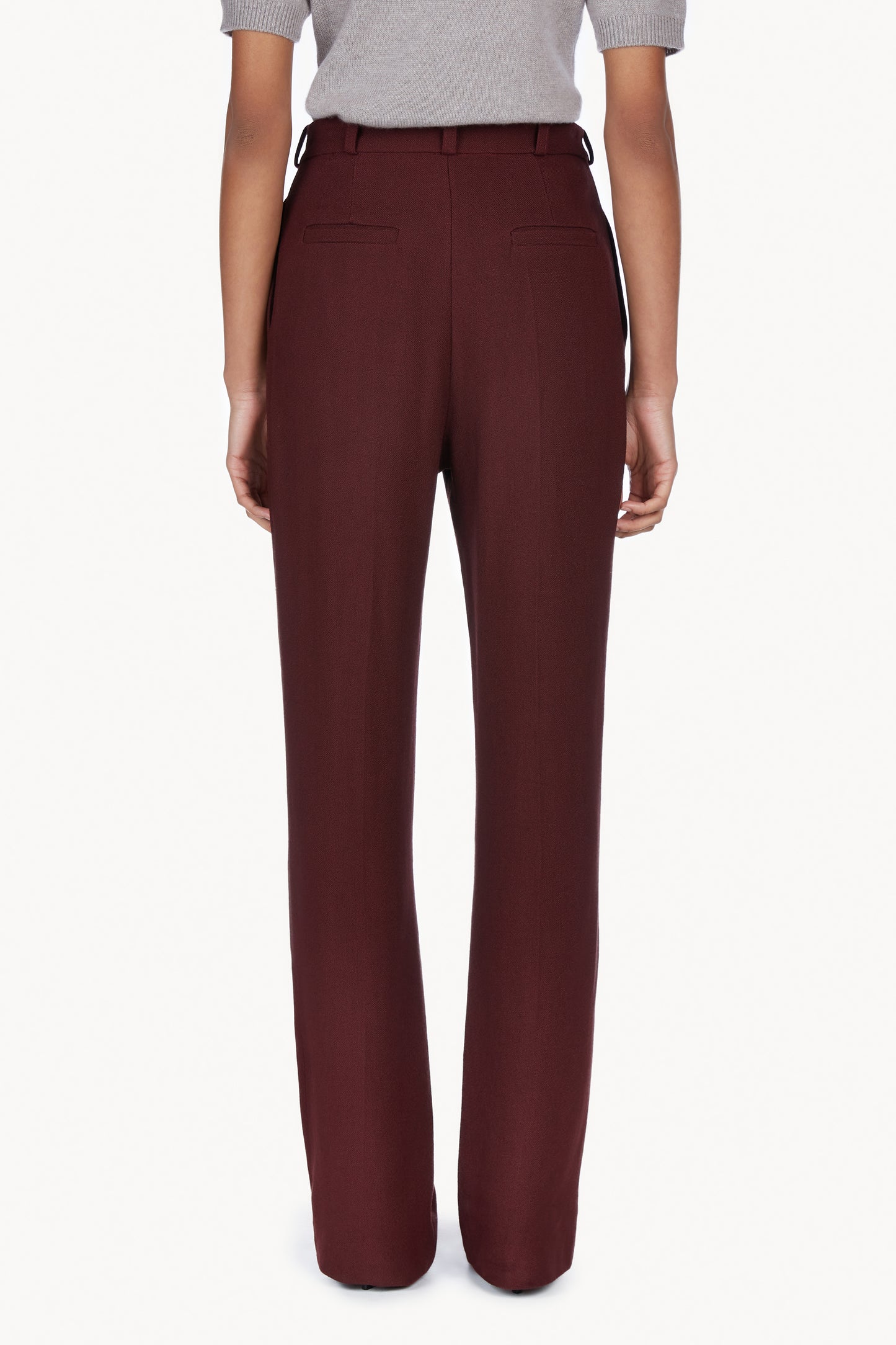 Gabrielle Trouser Burgundy