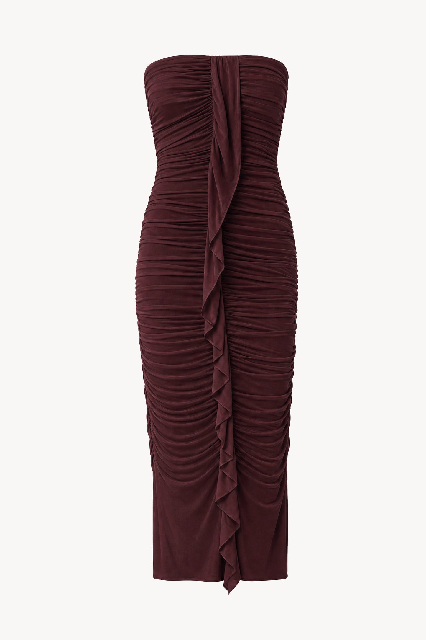 Vienna Jersey Dress Damson