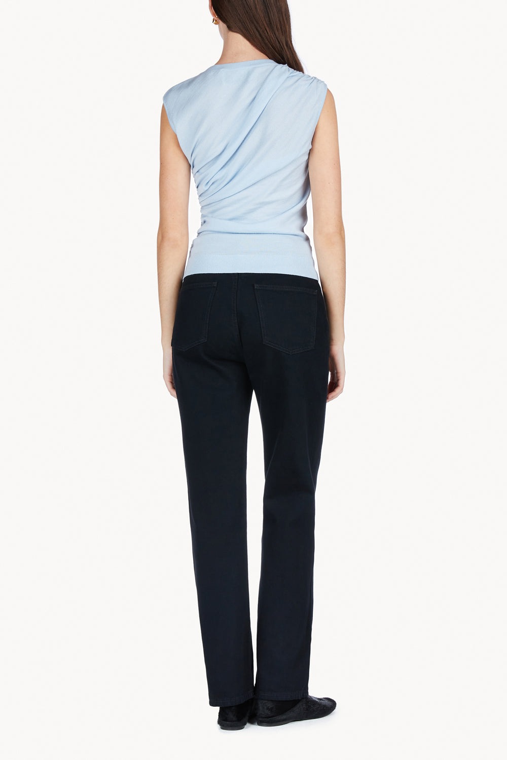 Vita Knitted Top Soft Blue