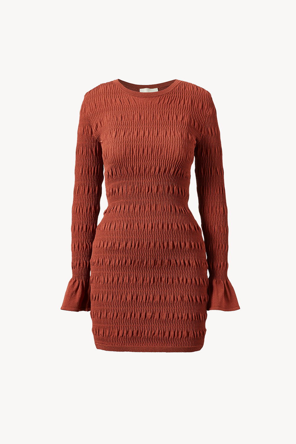 Juno Knitted Dress Rust