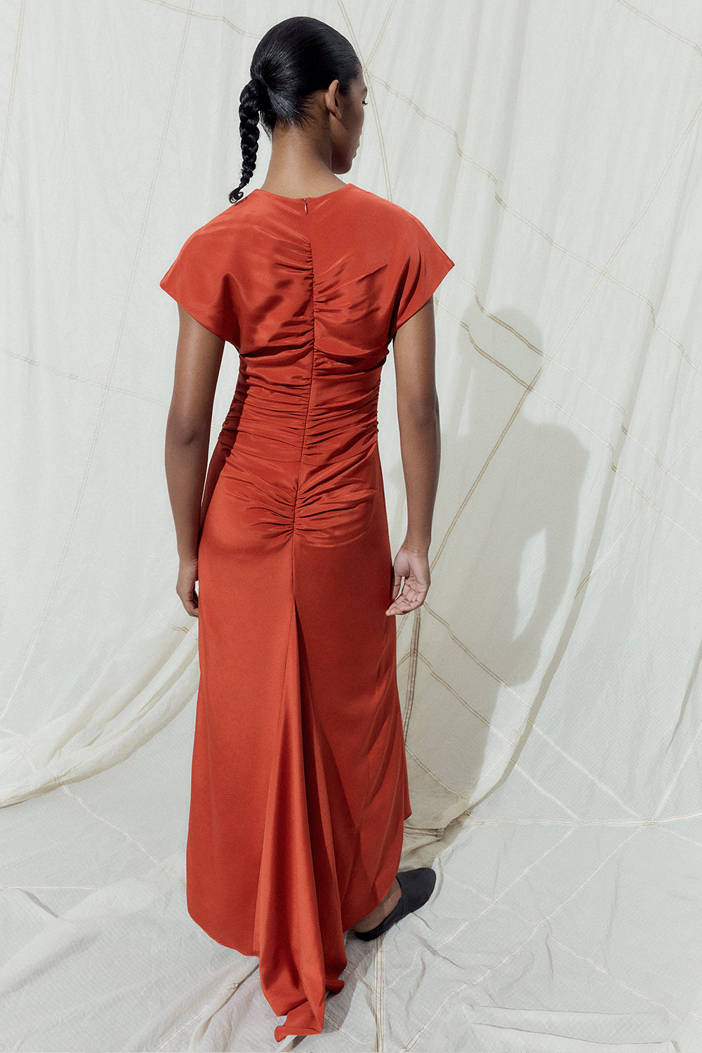 Nevaeh Dress Dark Amber