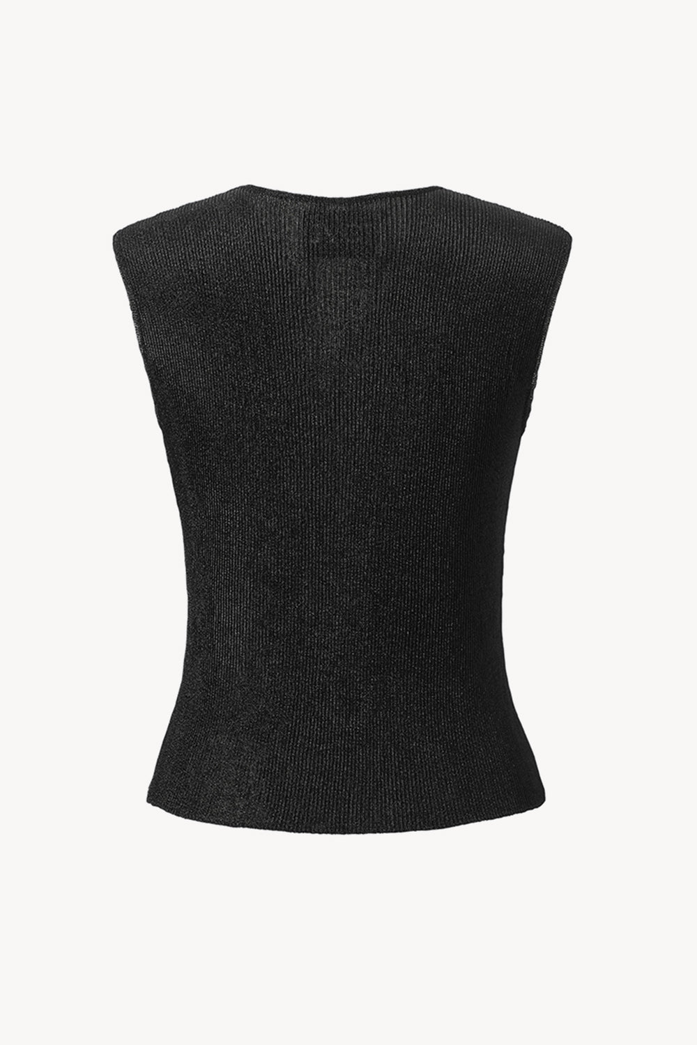Sou Knitted Top Black