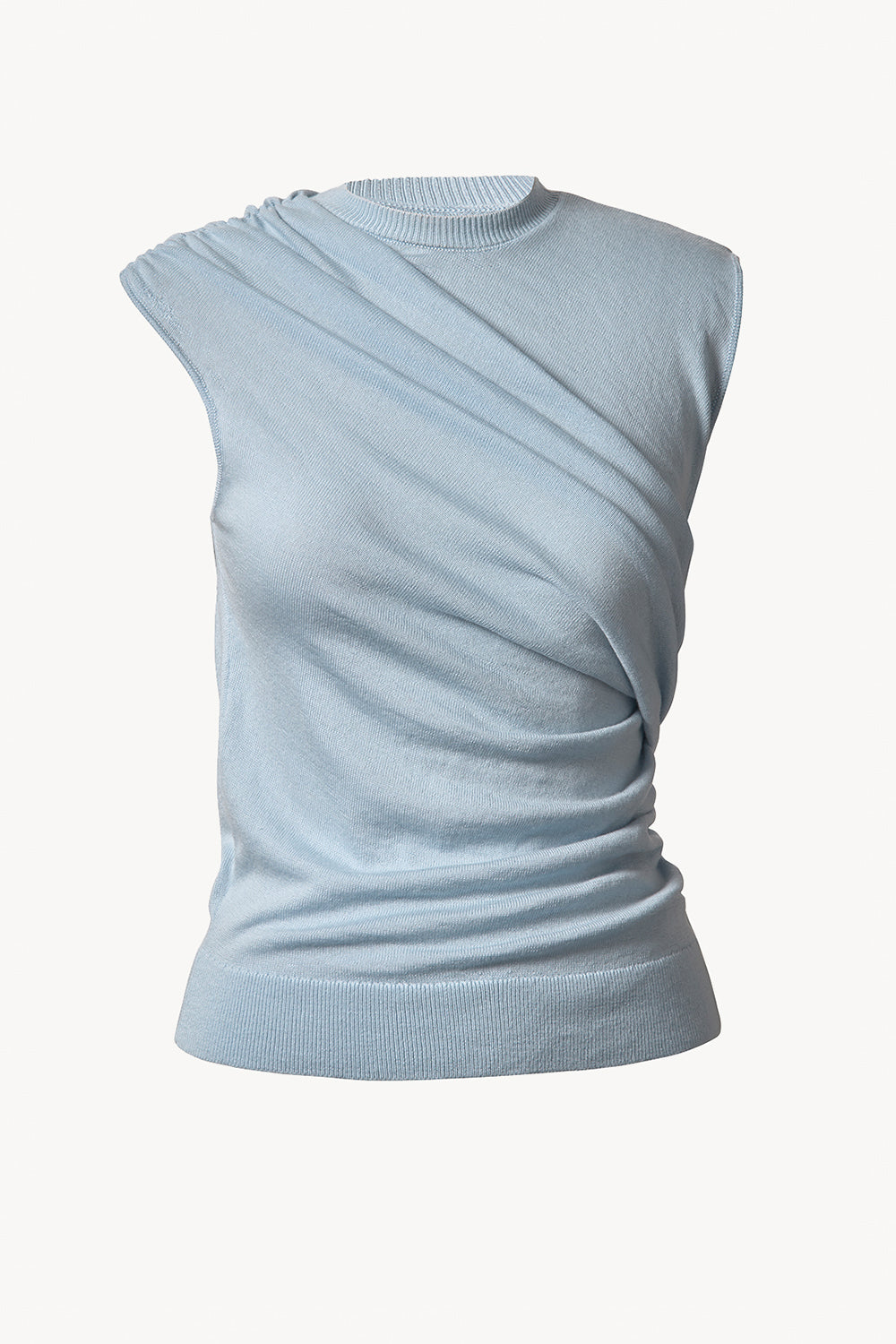 Vita Knitted Top Soft Blue