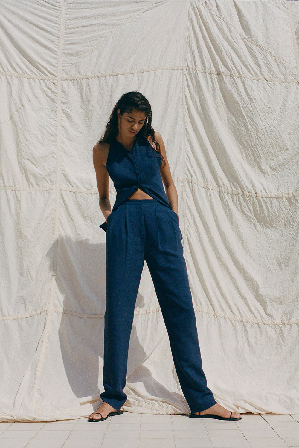 Arlet Trouser Navy