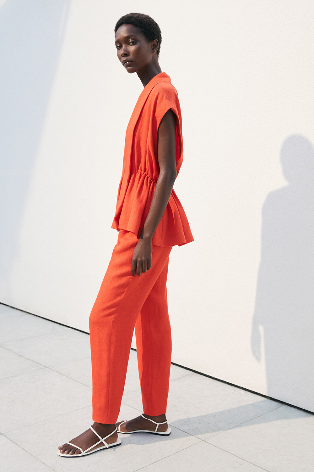 Poppy Trouser Red