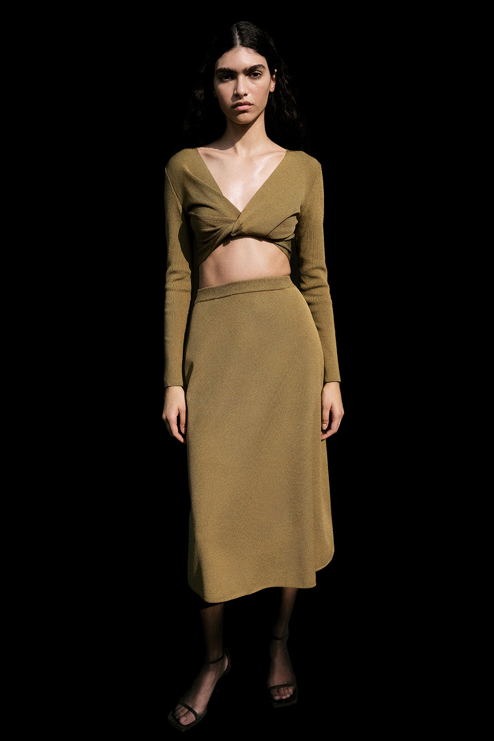Grace Top Khaki
