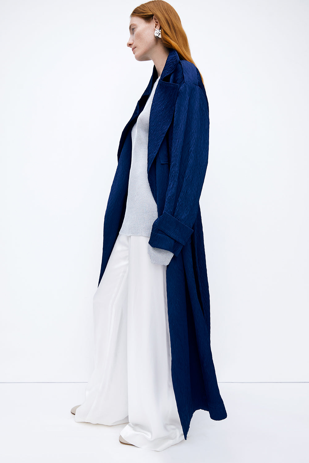 Mara Trench Navy