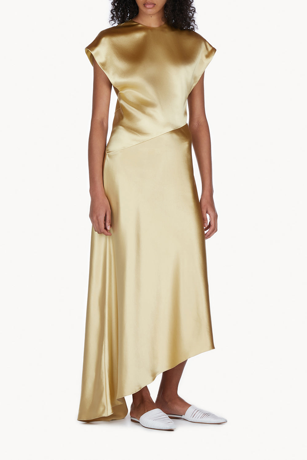 Abney Dress Gold