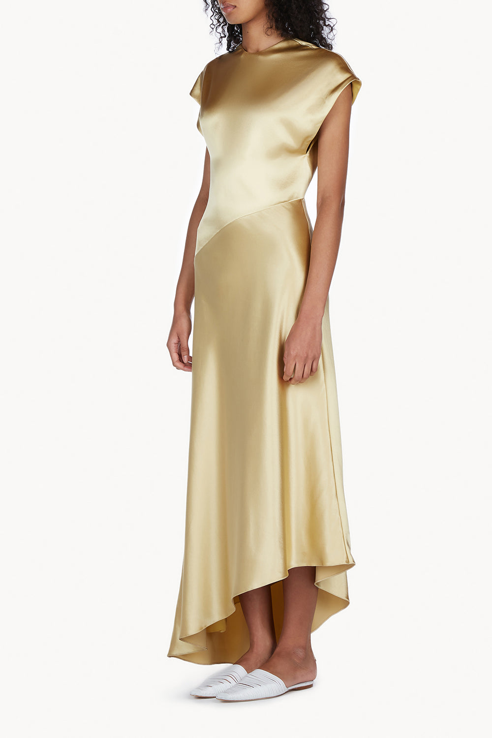 Abney Dress Gold