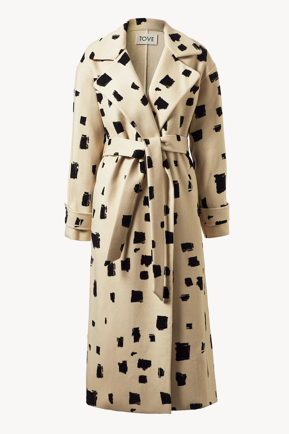 Adut Coat Cream/Black