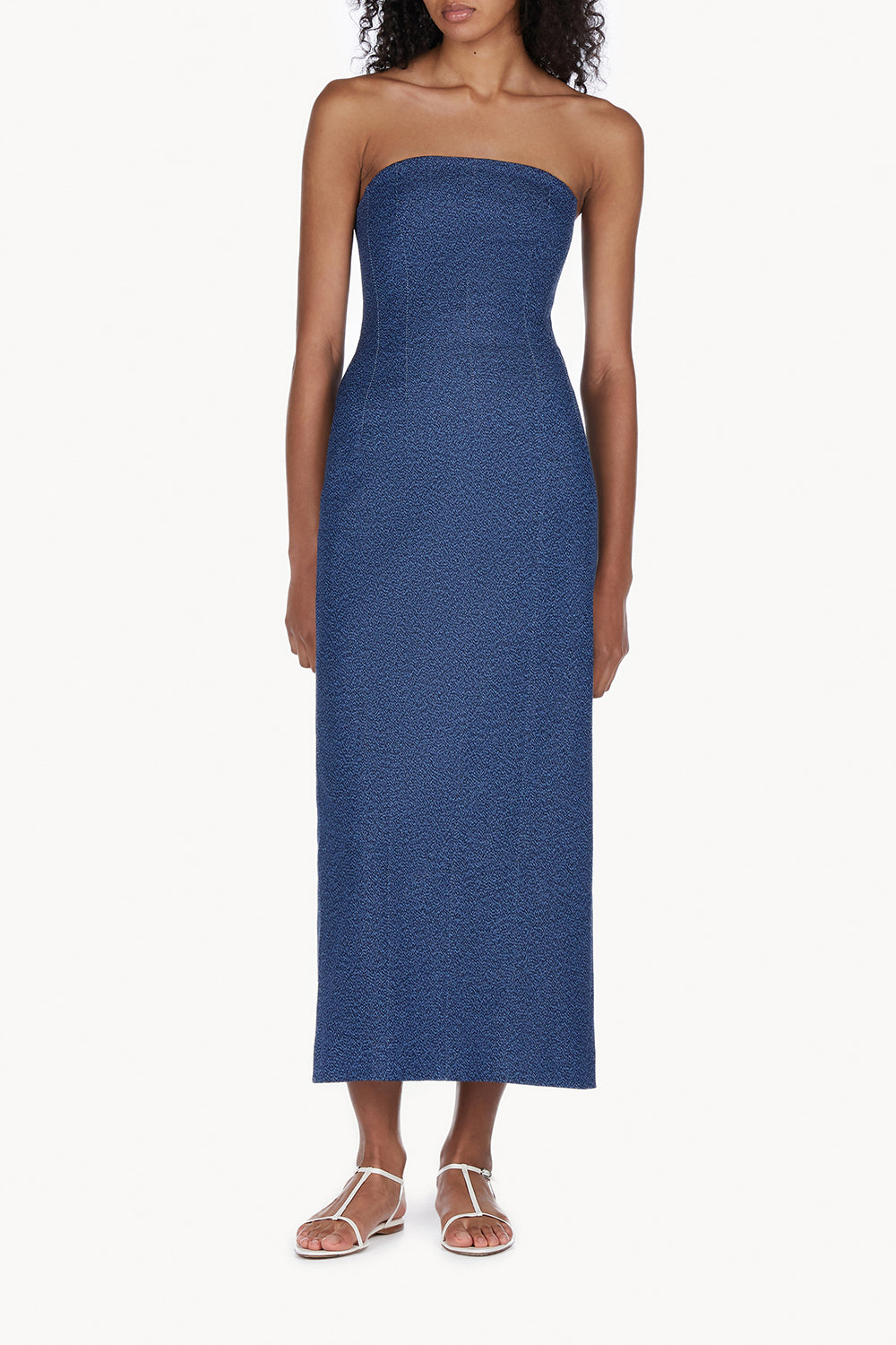 Alba Midi Dress Blue