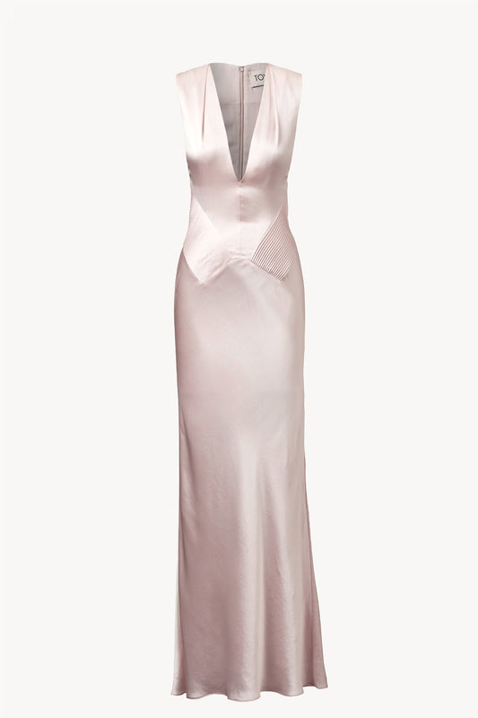 Alix Dress Pale Nude