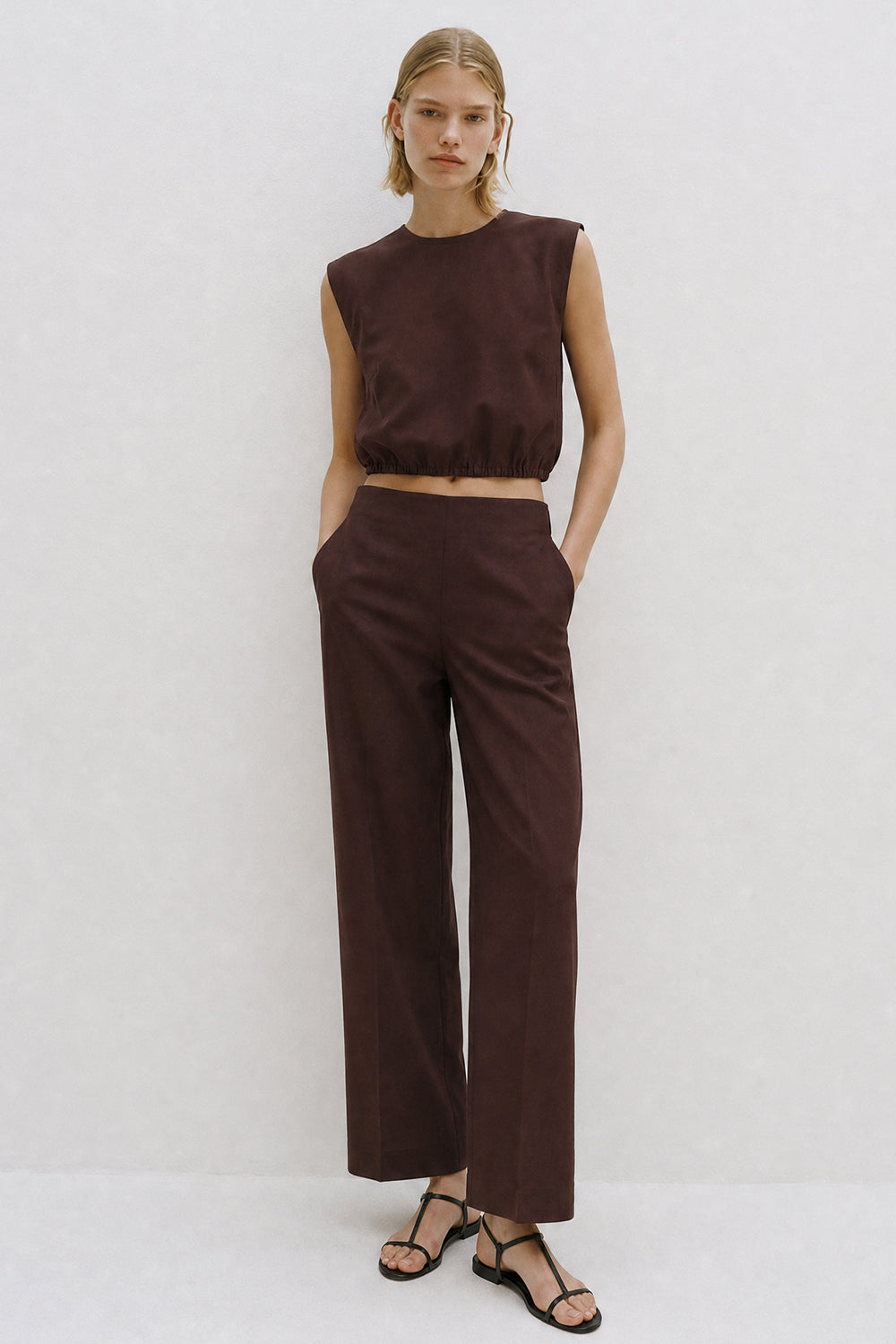 Andie Top Aubergine