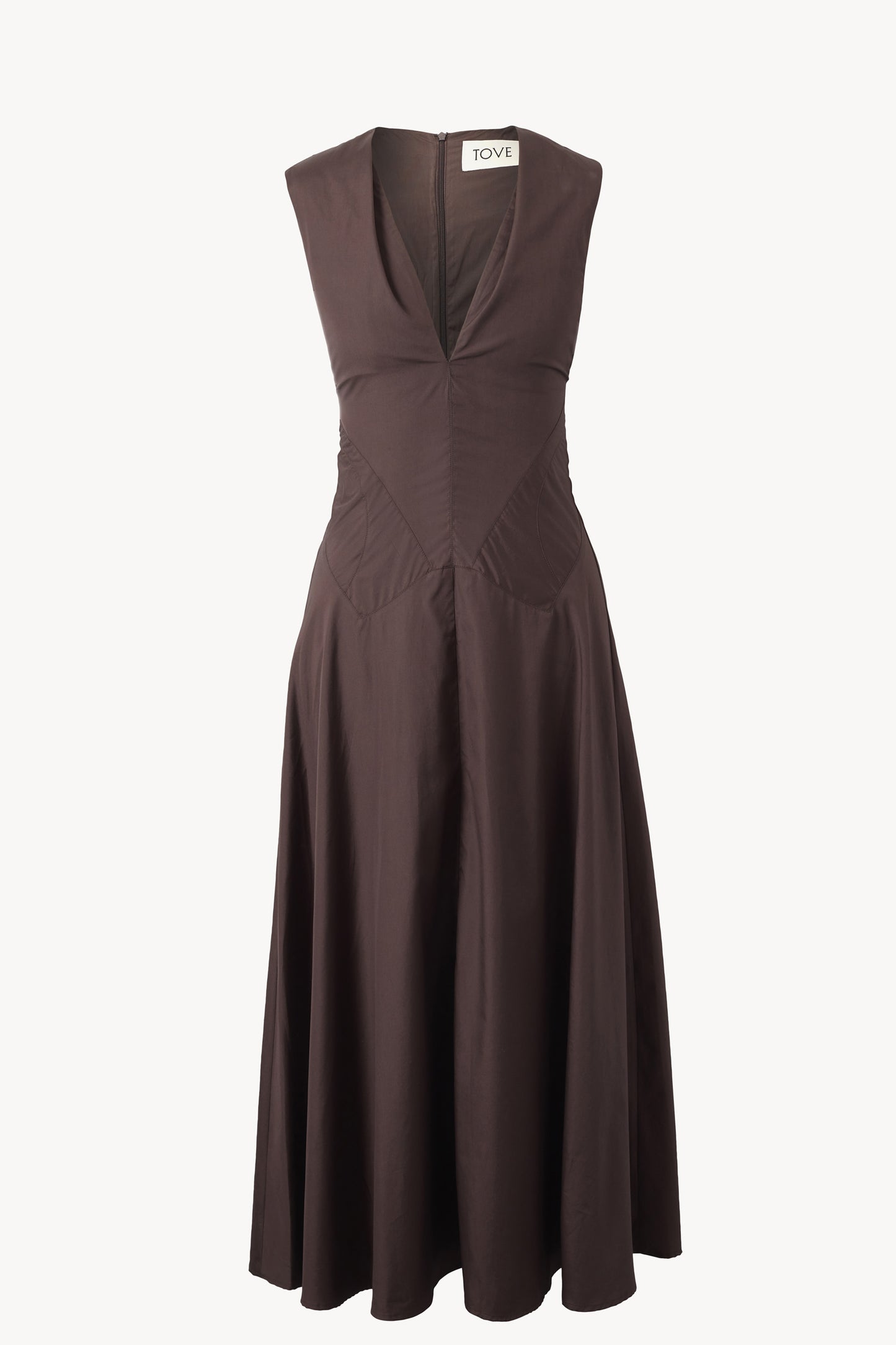 Anisa Dress Chocolate