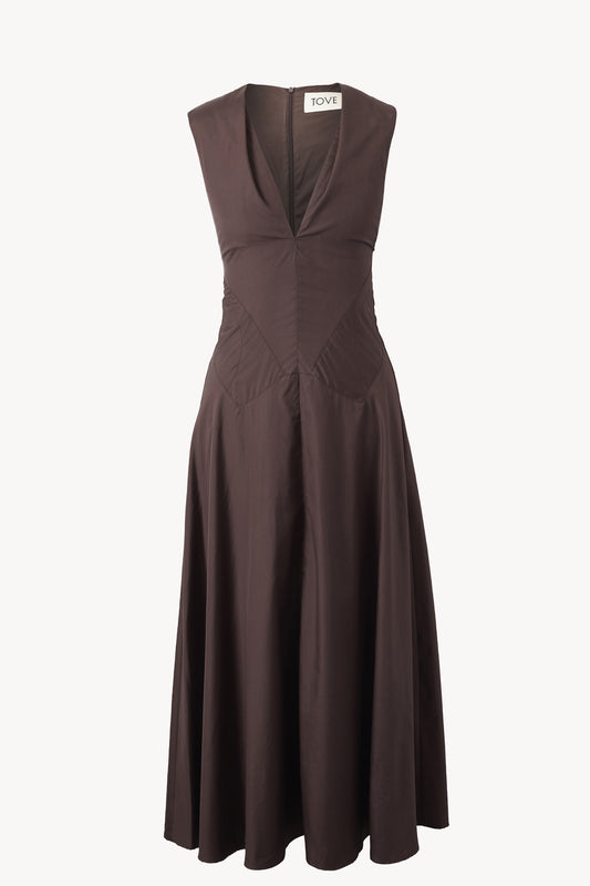 Anisa Dress Chocolate