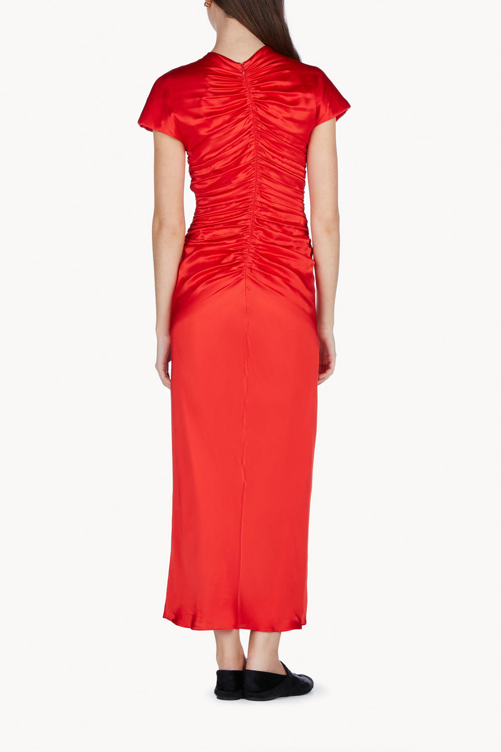 Aubree Dress Vivid Red