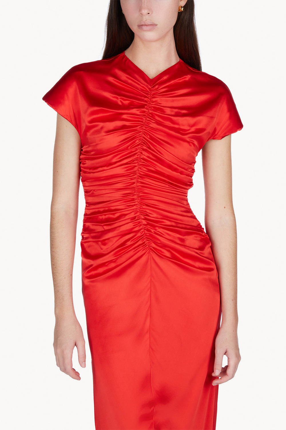 Aubree Dress Vivid Red