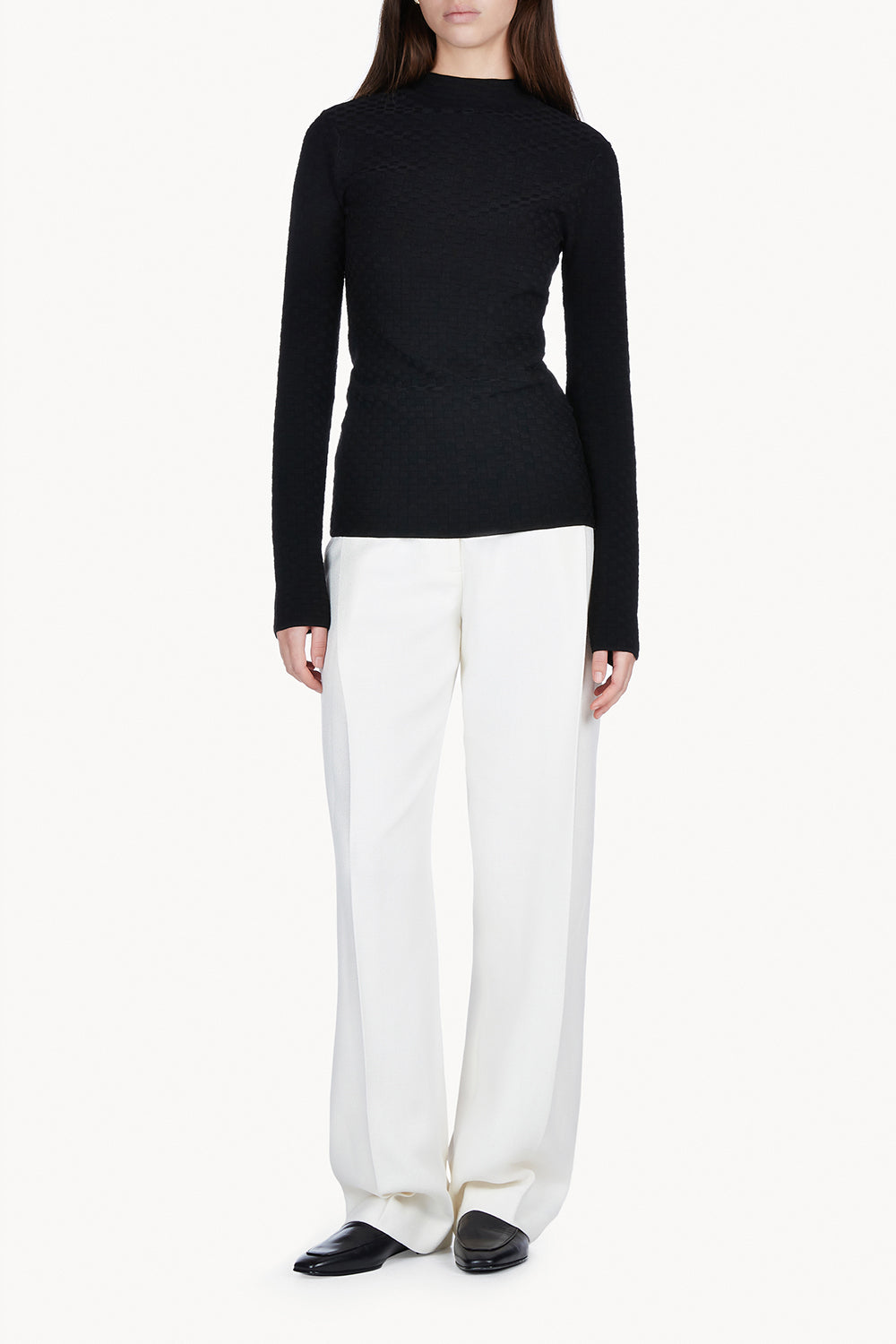 Avi Knitted Top Black