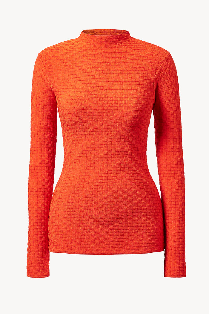 TOVE Studio Avi Knitted Top Coral