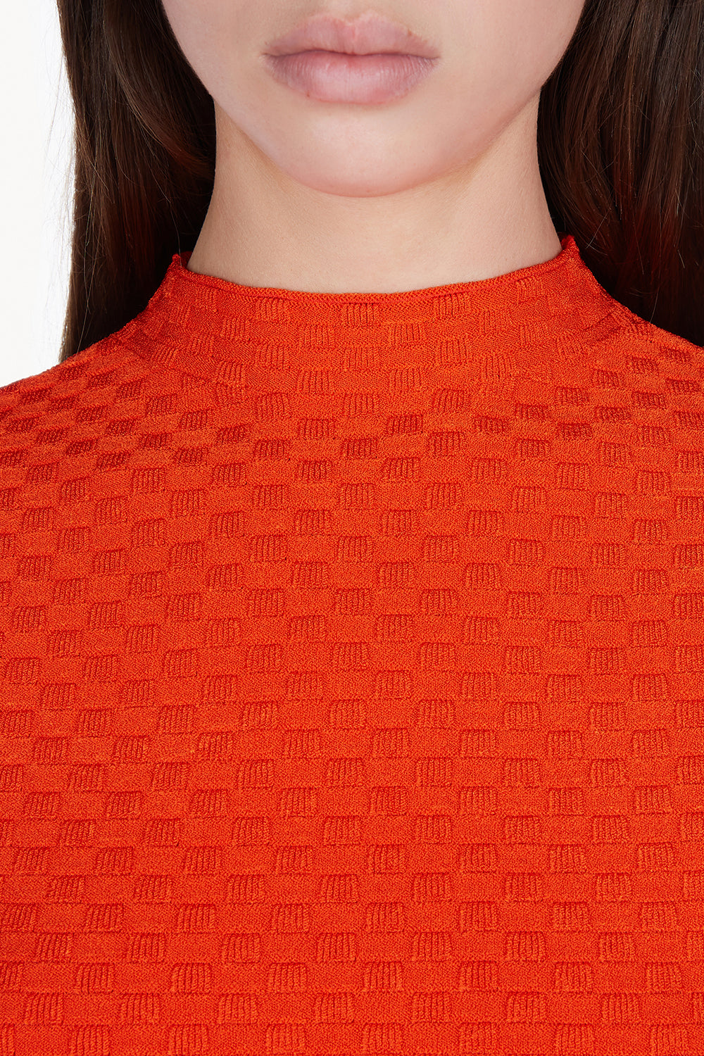 Avi Knitted Top Coral