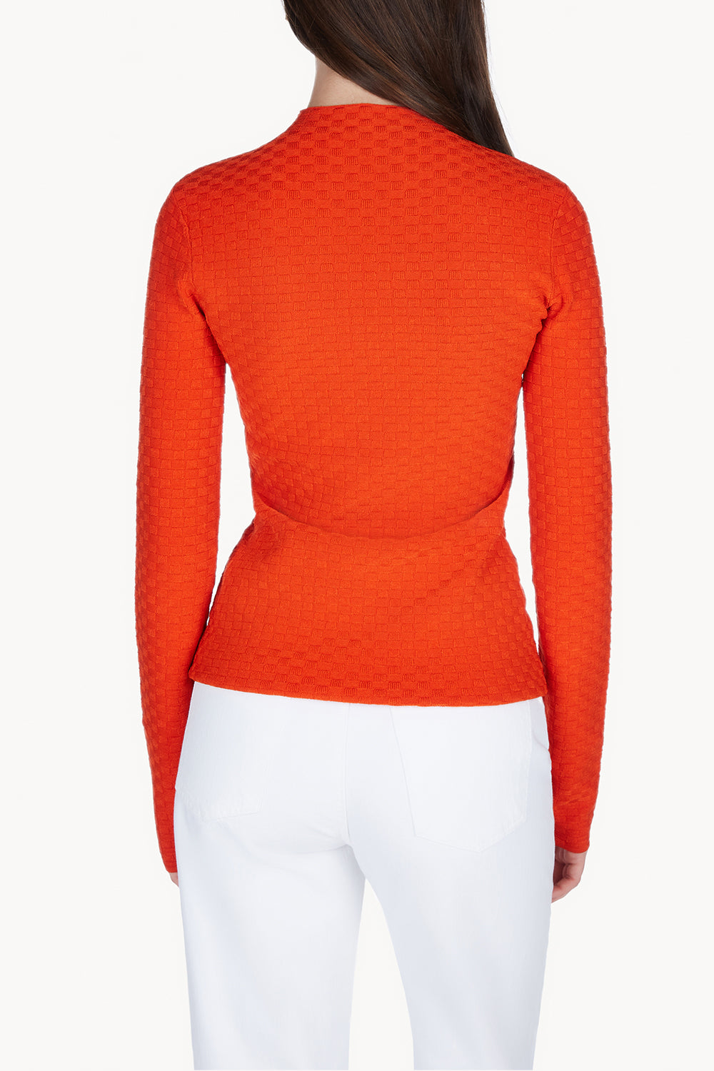 Avi Knitted Top Coral