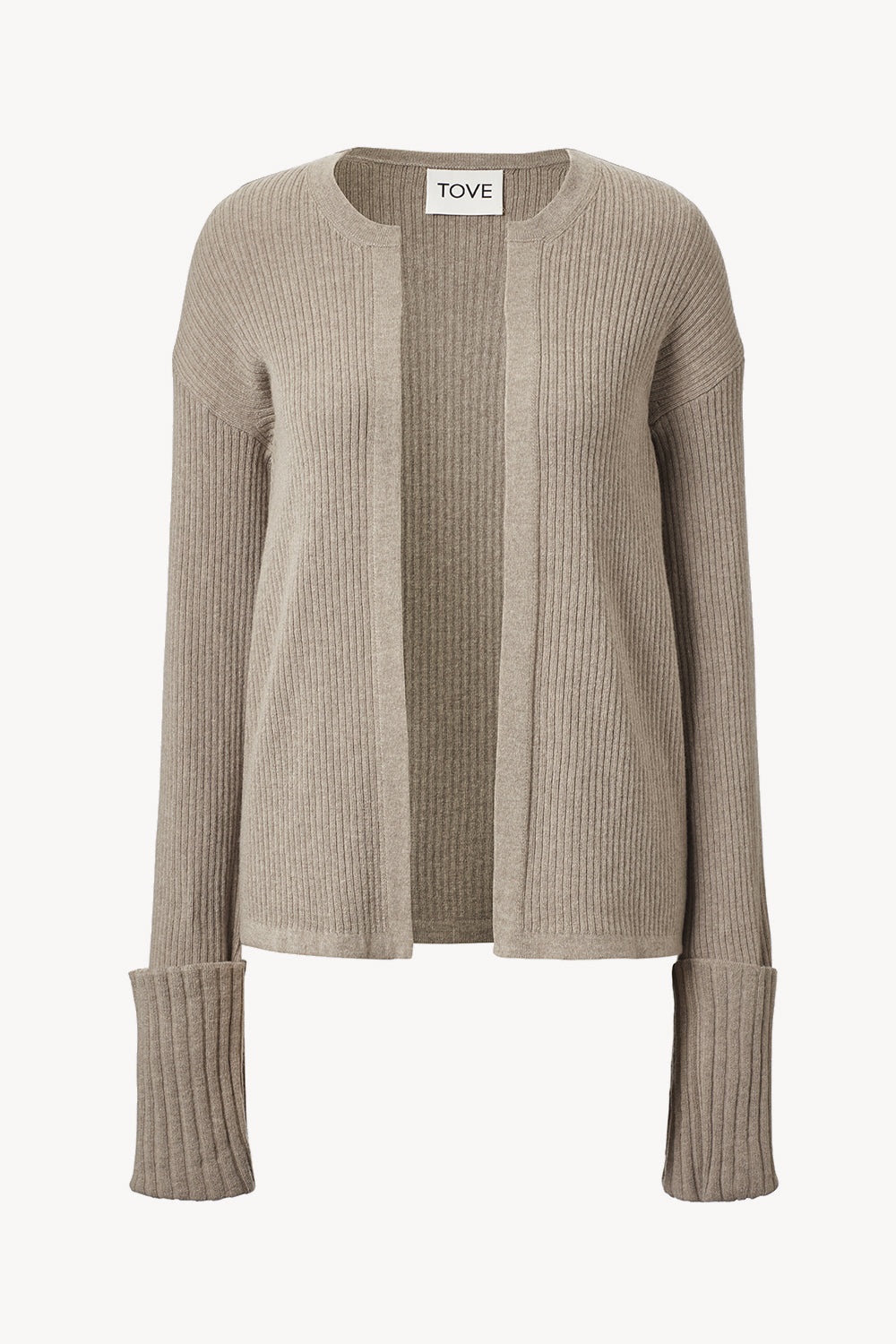 Charlotte Knitted Cardigan Barley