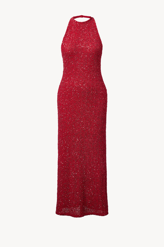 Colette Dress Sequin Red