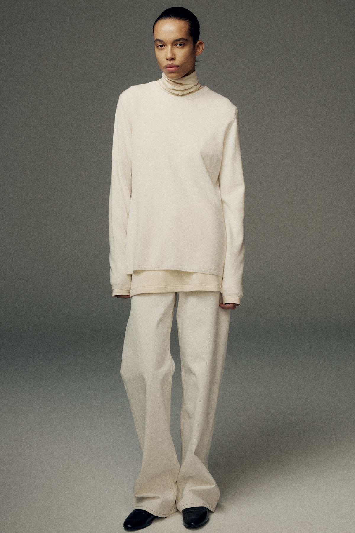 Cosette Cashmere Top Cream