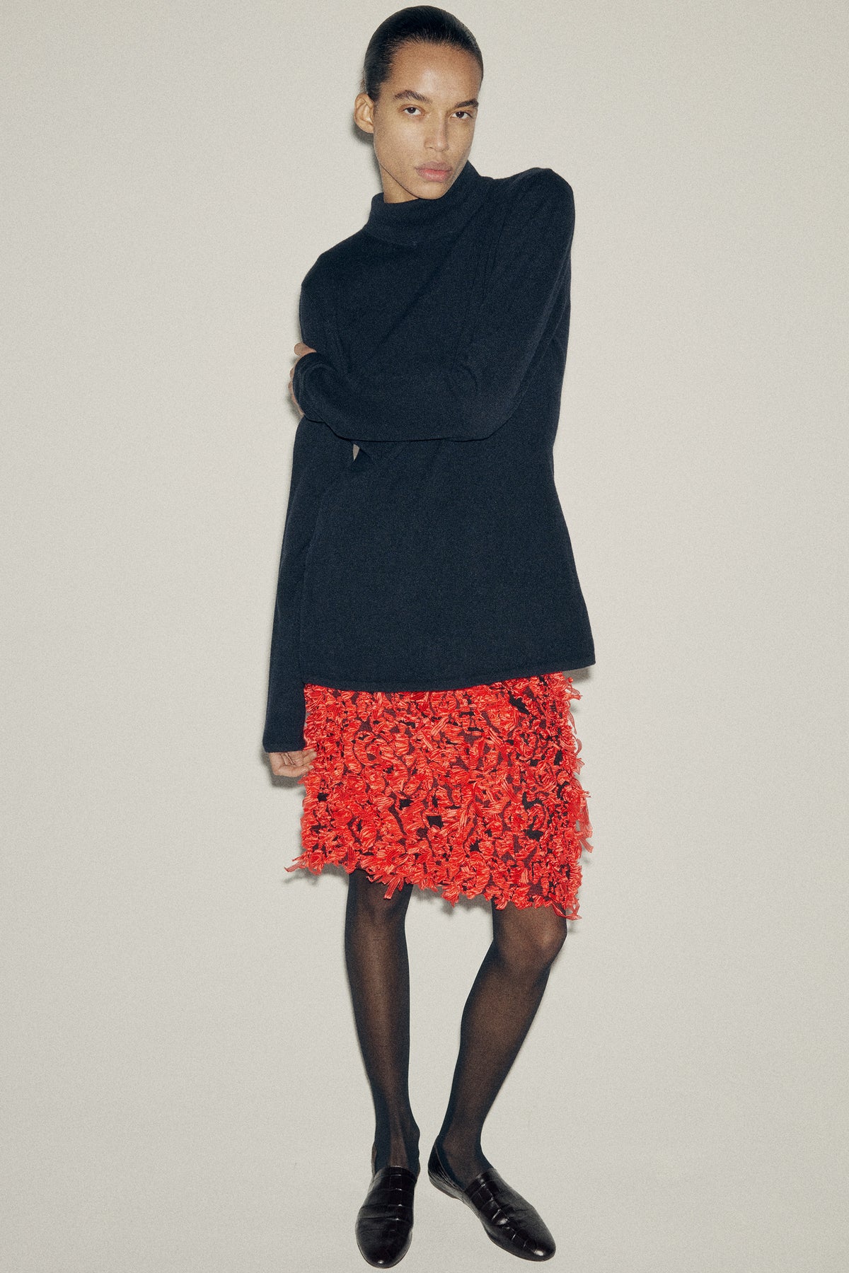 Renaud Skirt Red