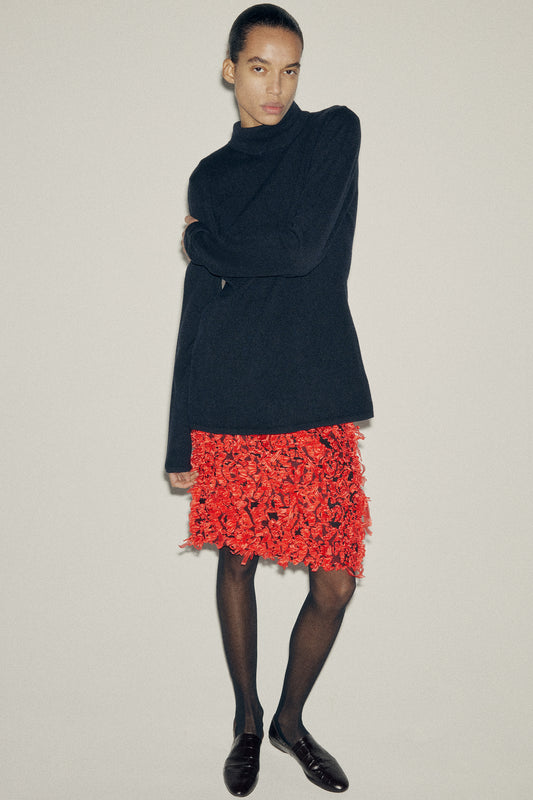 Prue Cashmere Top Midnight Navy