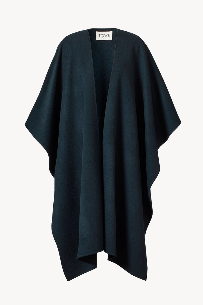 TOVE Studio Delta Poncho Teal