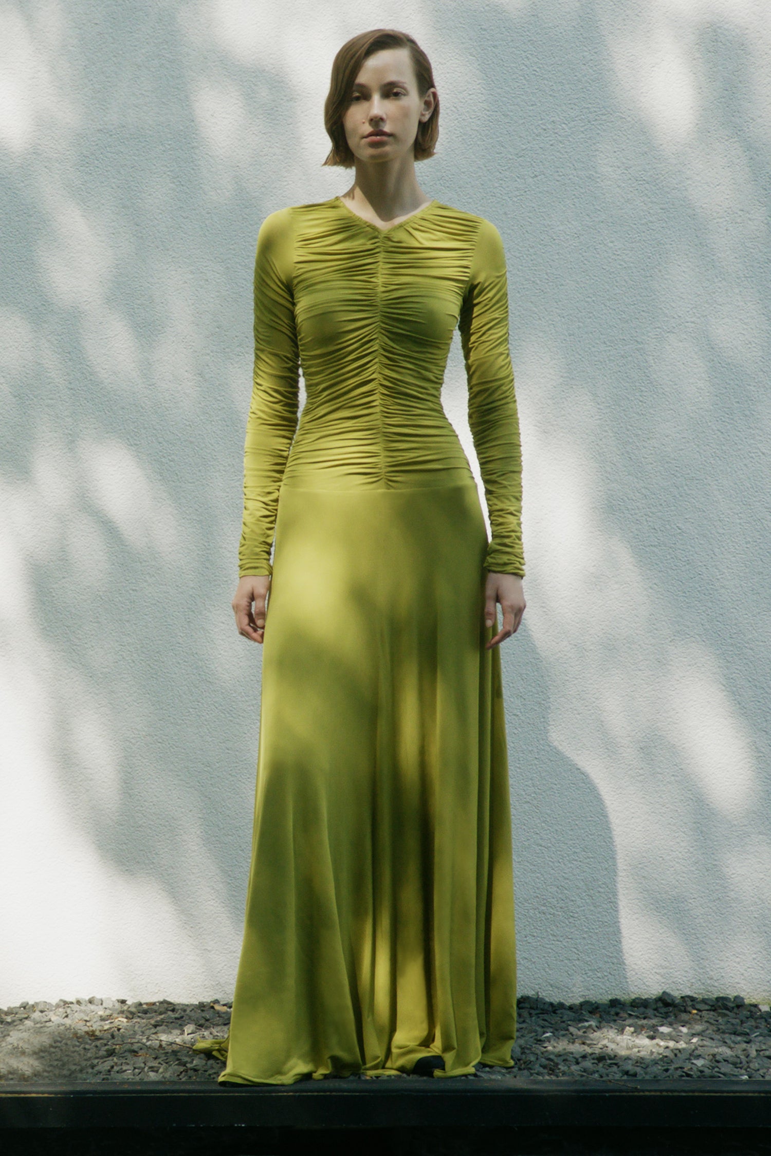 Eira Dress Chartreuse TOVE Studio Eira Dress Chartreuse TOVE Studio